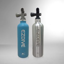 Water Bottle – Blue/Silver