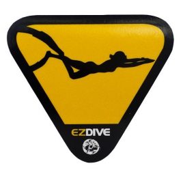 EZDIVE潛水標誌車貼/行李貼