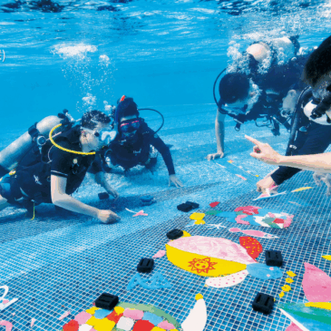 When Children on the Autistic Spectrum: Discover Silence in the Deep Blue